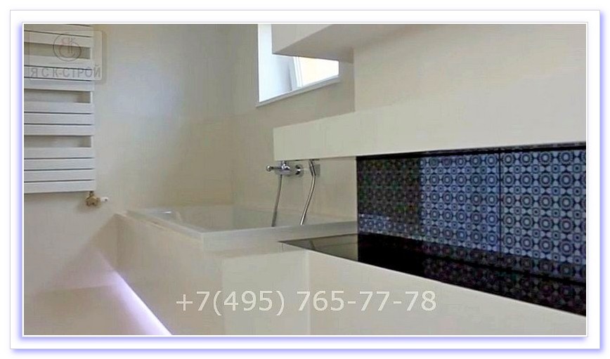Сочетание плитки черной и белой в ванной комнате шикарный подход компании ЯСК СТРОЙ
